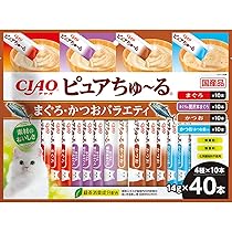 Amazon.co.jp: チャオ (CIAO) ピュアちゅ~る まぐろ・かつお